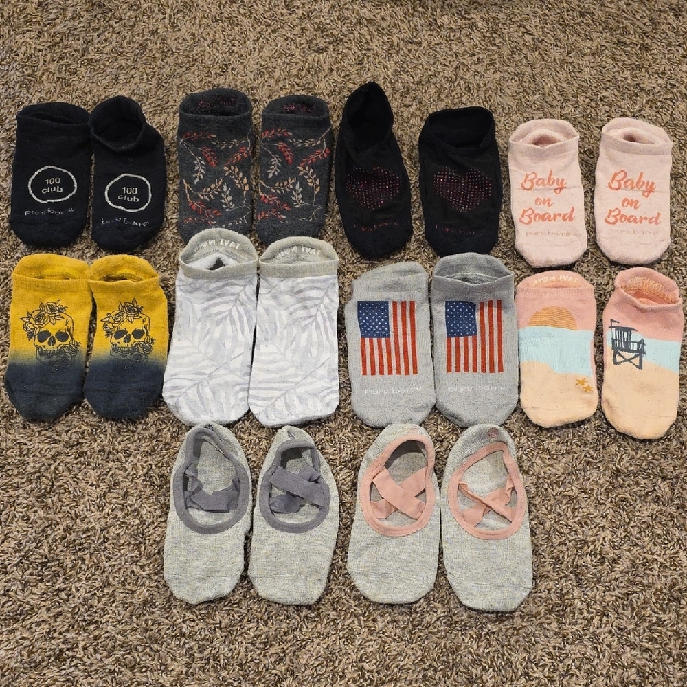 10 Pure Barre & Tavi Noir Sticky Socks
